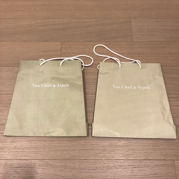 Van Cleef & Arpels shopping bag x 2 - Picture 2 of 2